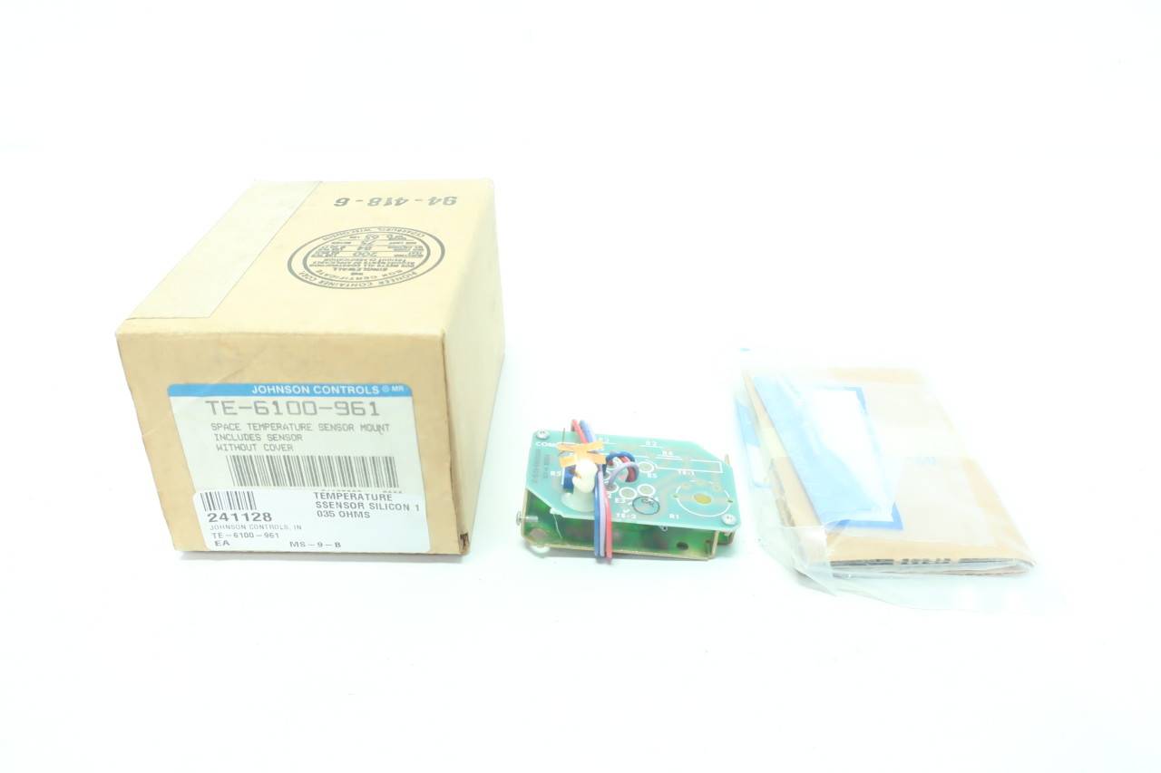 Johnson Controls TE6100961 Zone Temperature Sensor With Mount