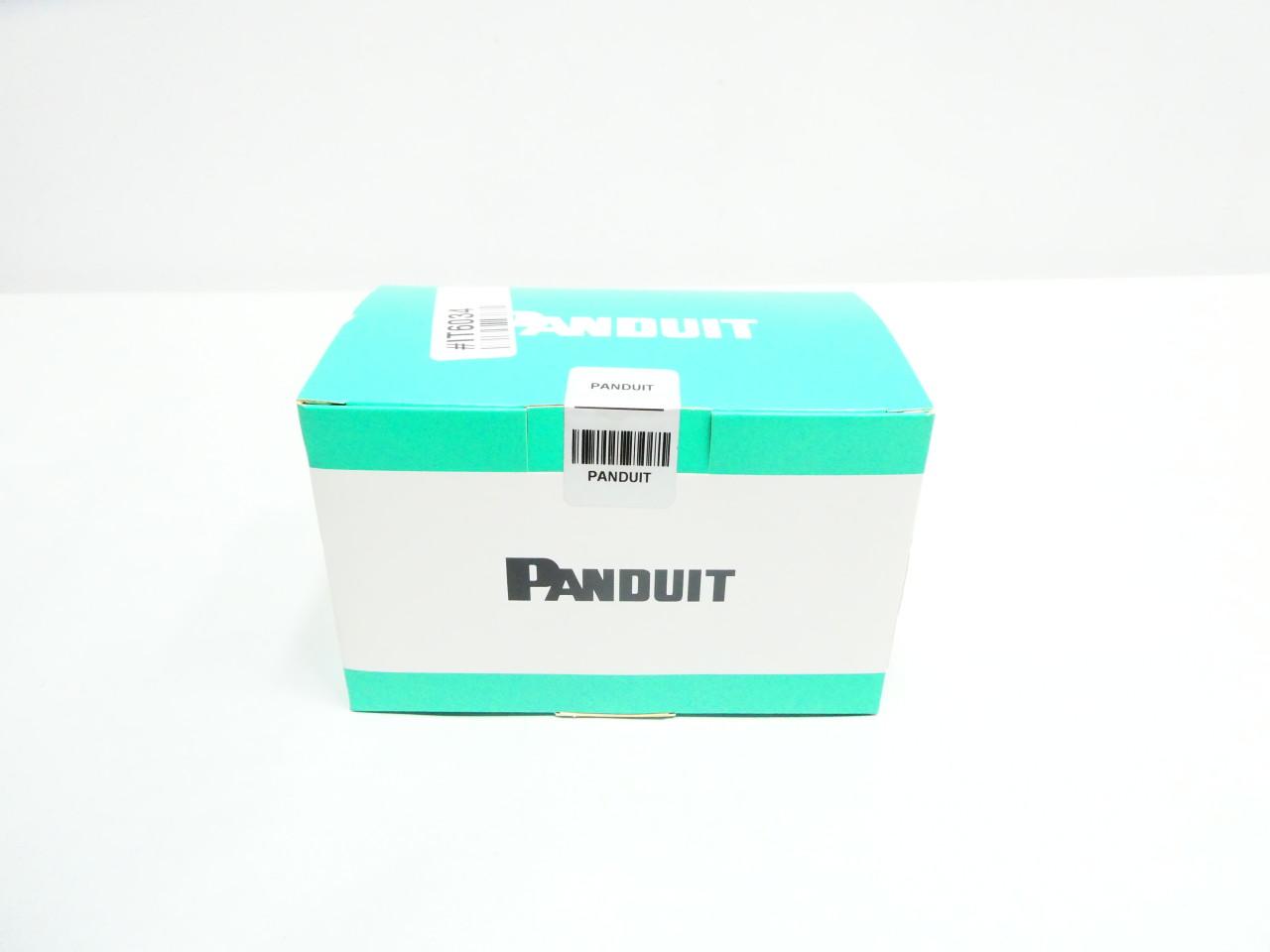 PANDUIT SP6X88-C PAN-NET BOX OF 100 CAT 6A MODULAR PLUG FOR HORIZONTAL  CABLE CONNECTOR