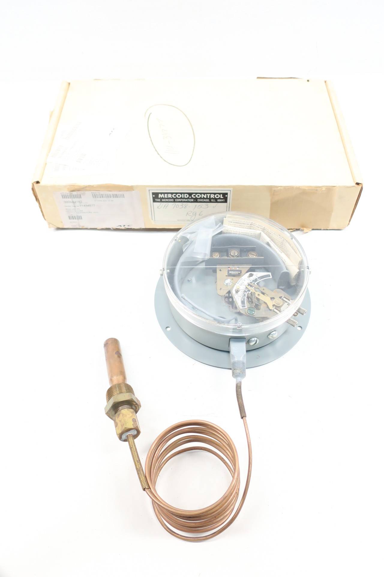 Mercoid DA 7038153RG6 Temperature Control Switch 140250c 120/240vac