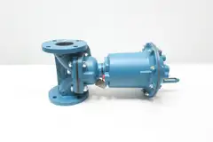 ITT 3-2431-P-34-3125-P1-SQD8-SQDV PNEUMATIC IRON FLANGED DIAPHRAGM VALVE 3IN 150