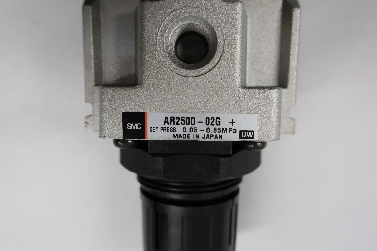 Smc AR2500-02G Pneumatic Regulator 1/4in Npt 0.05-0.85mpa 