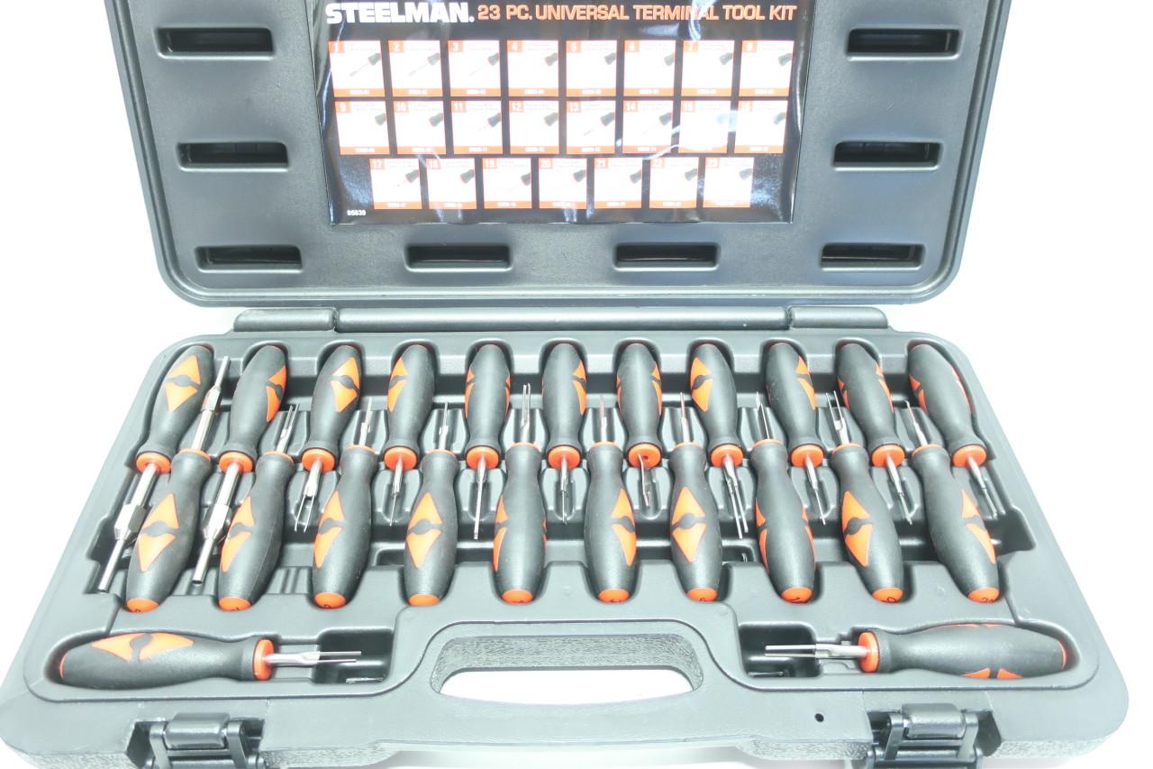 Steelman 95839 23 Pc Universal Terminal Tool Kit