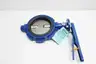 GRINNELL WC-8970-7G MANUAL IRON WAFER BUTTERFLY VALVE 6IN thumbnail 1