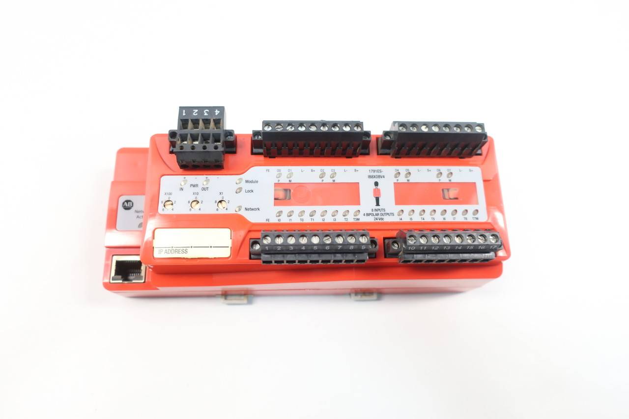 Allen Bradley 1791ESIB8XOBV4 I/p Block Guard Module Ser A