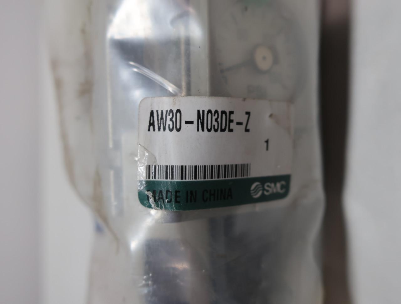 Smc AW30-N03DE-Z 3/8in Npt 7-125psi Pneumatic Filter-regulator 