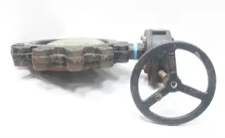 MILWAUKEE VALVE ML332E MANUAL IRON LUGGED BUTTERFLY VALVE 10IN 200