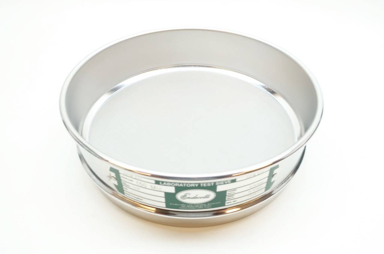 Endecotts 008SAW.150 Test Sieve 150micron Mesh 100 8in Stainless