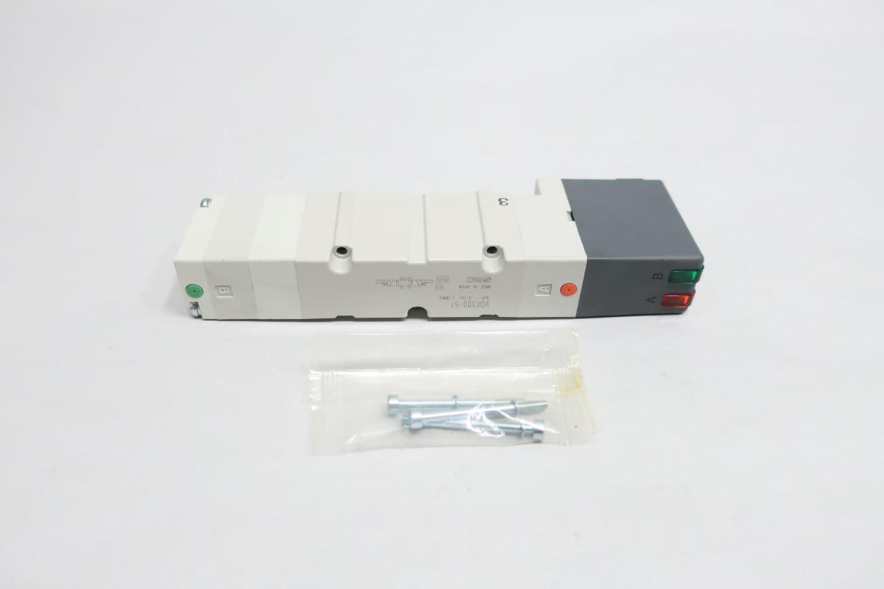 SMC VQ4300-51 VQ4*0*, 4000 Series, 5 Port Solenoid Valve, Plug-in, Base Mounted — Accessori generali