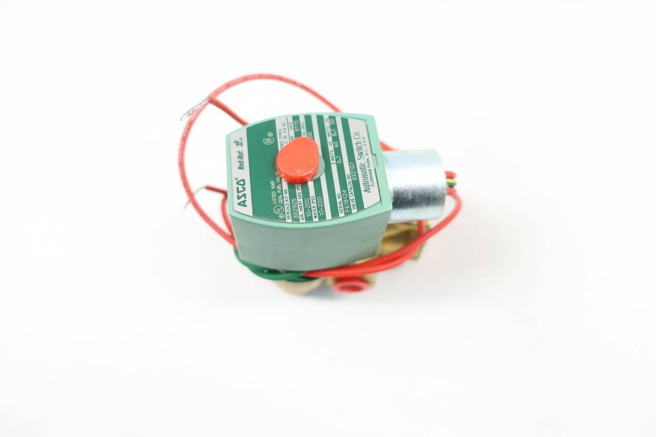 Details about / Asco red-hat 8321g3m0 solenoid valve