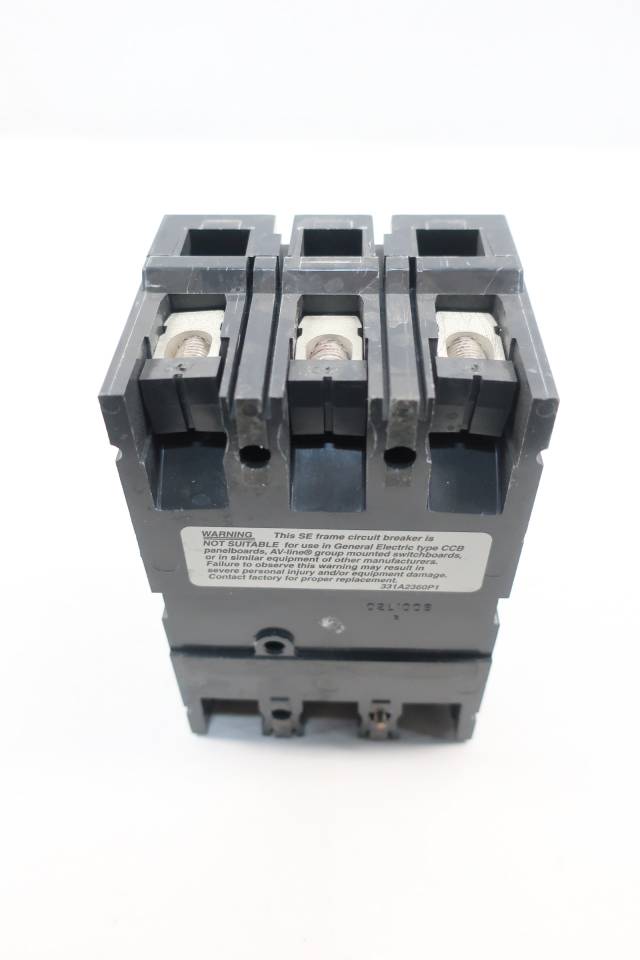 GE SELA36AT0150 SPECTRA RMS 150A 3P CIRCUIT BREAKER 600VAC W/ 125A