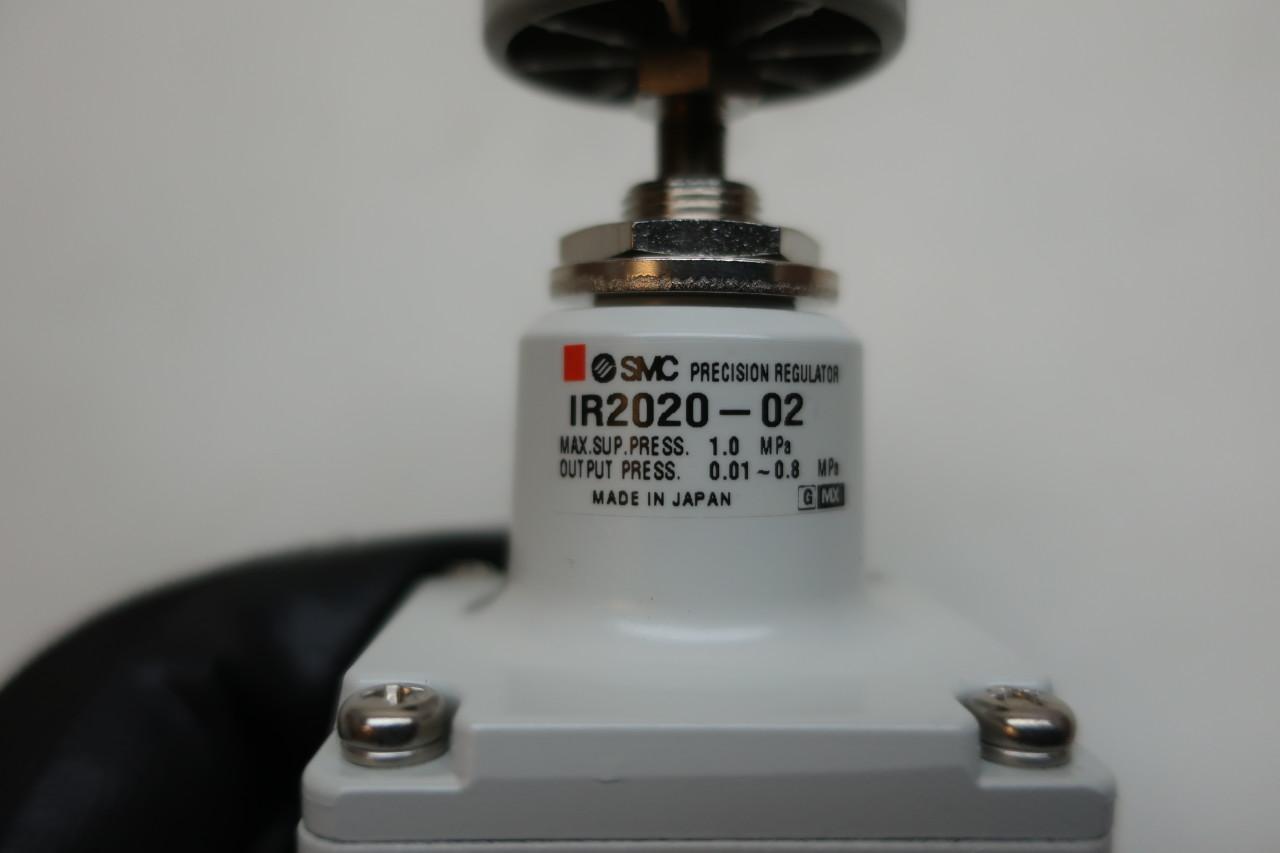 Smc IR2020-02 Precision Pneumatic Regulator 1mpa 0.01-0.8mpa 1/4in Npt 