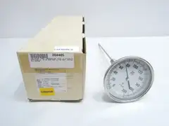 JMS CR5204D BIMETAL THERMOMETER 0-200F 5IN 12IN 1/2IN NPT