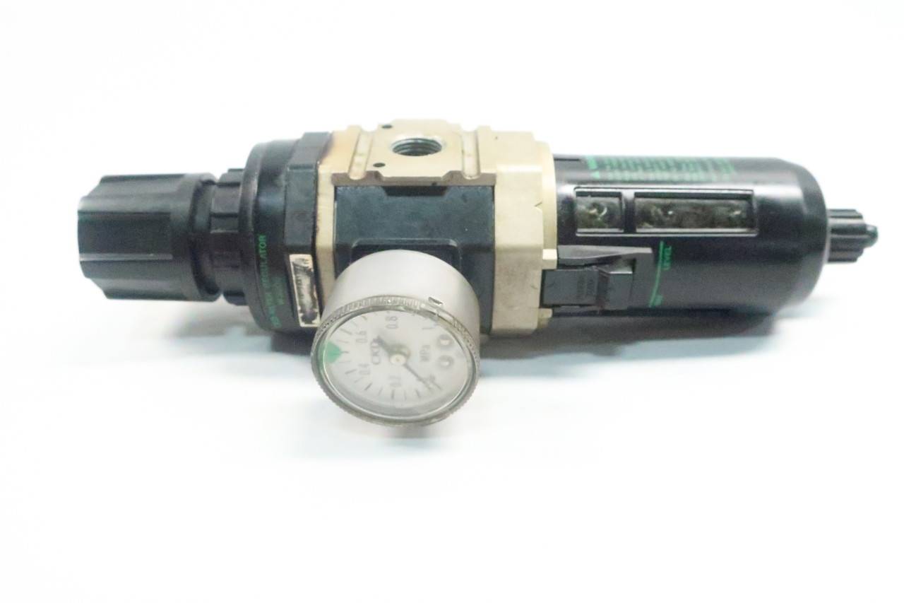 Ckd W3000 Pneumatic Filterregulator 1mpa 3/8in Npt