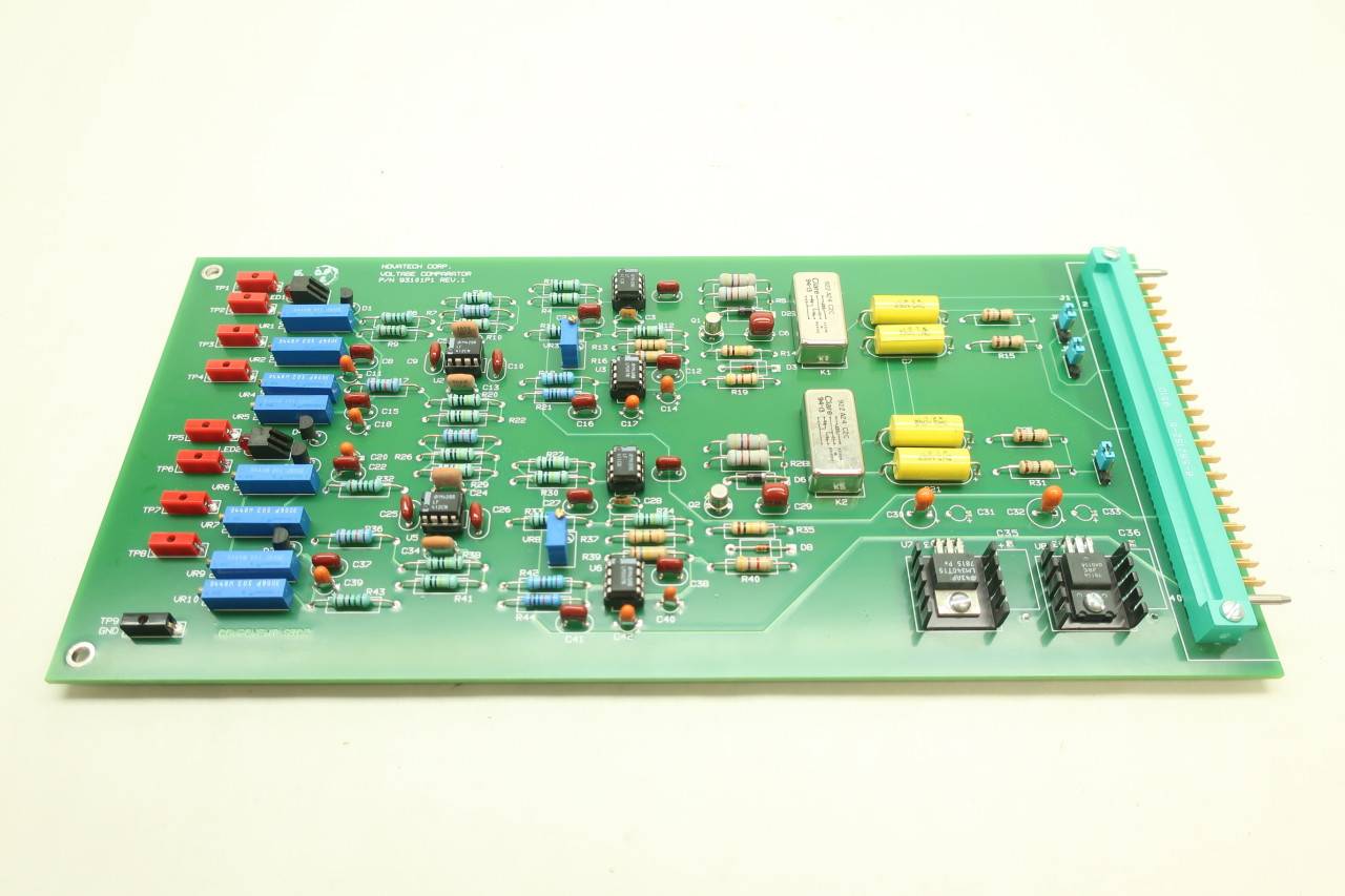 Novatech 93101P1 Voltage Comparator Pcb Circuit Board Rev 1