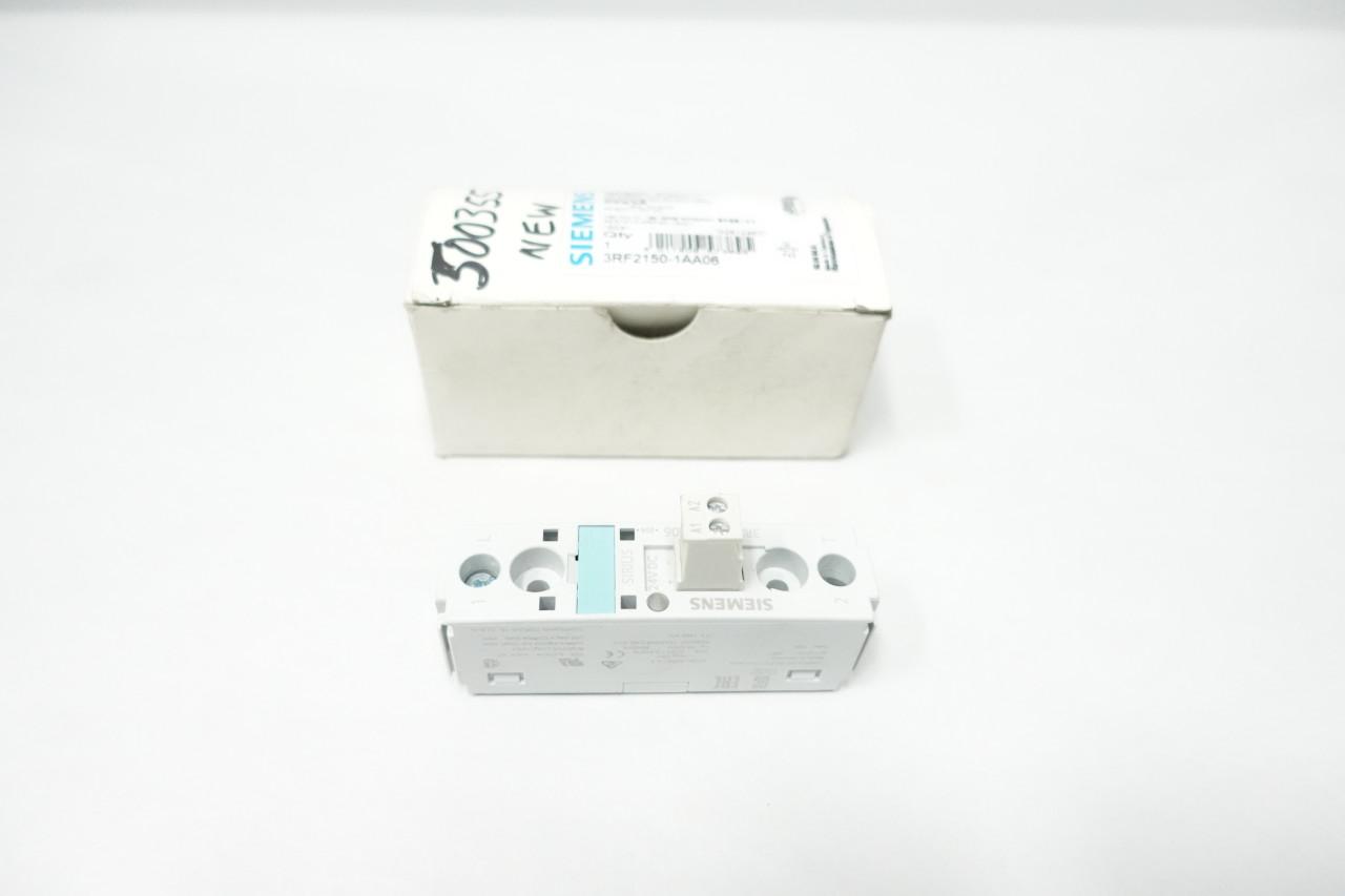 Siemens 3RF2150-1AA06 Solid State Relay, 1-Pole, 50A, 600V, 24VDC-C, 22.5mm — Control & HMI
