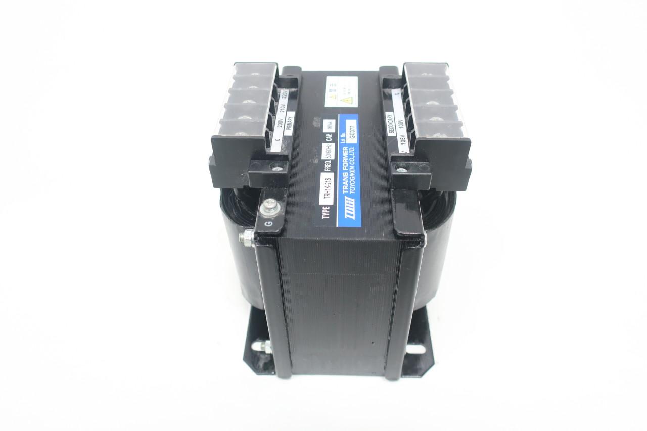 TOGI TRH1K-21S 1KVA 200/210/220V-AC 100/105/110V-AC VOLTAGE TRANSFORMER