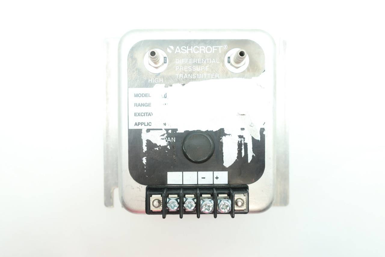 ASHCROFT XLDP Differential Pressure Transmitter 4-20MA 1.5IN WC 13-36V-DC