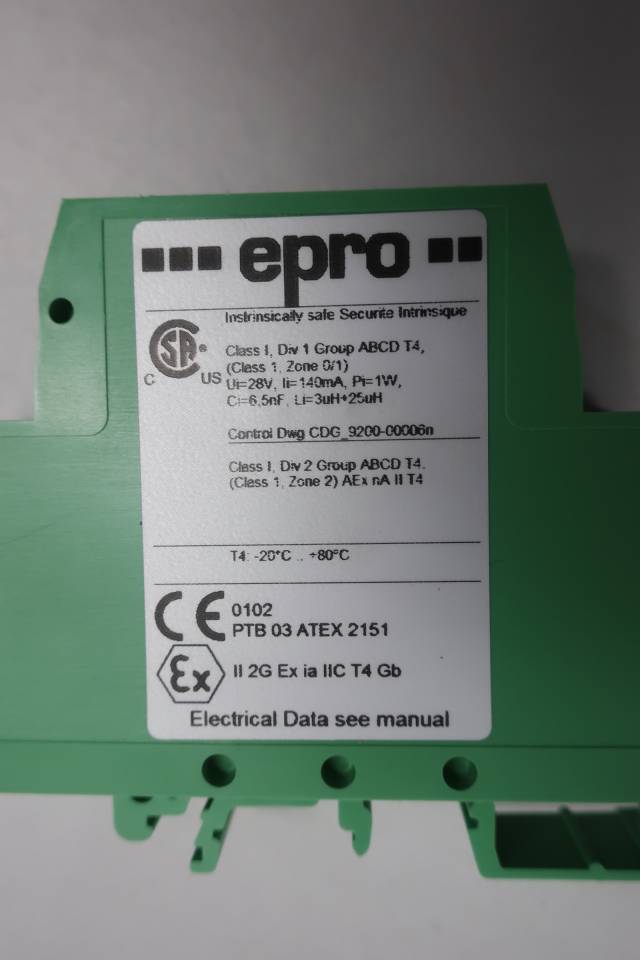 EPRO PR 6423/104141 EDDY CURRENT DISPLACEMENT SENSOR D653512