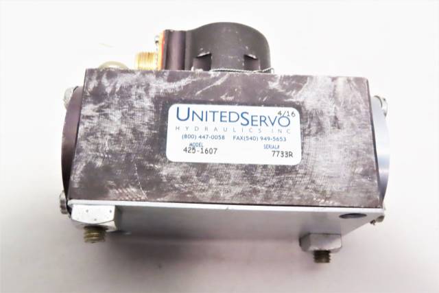 ABEX 425-1607 78137 JET-PIPE 25GPM 1600PSI HYDRAULIC SERVO VALVE