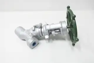 FLOWSERVE D36224A UNIVALVE MANUAL STEEL SOCKET WELD GLOBE VALVE 3/4IN 1690