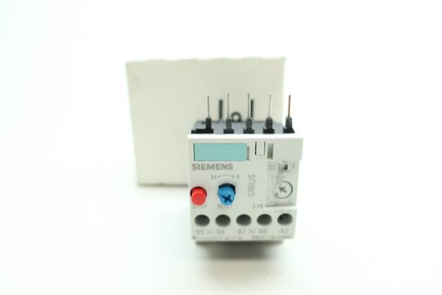 SIEMENS 3RU1116-1DB0 OVERLOAD RELAY 2.2-3.2A AMP