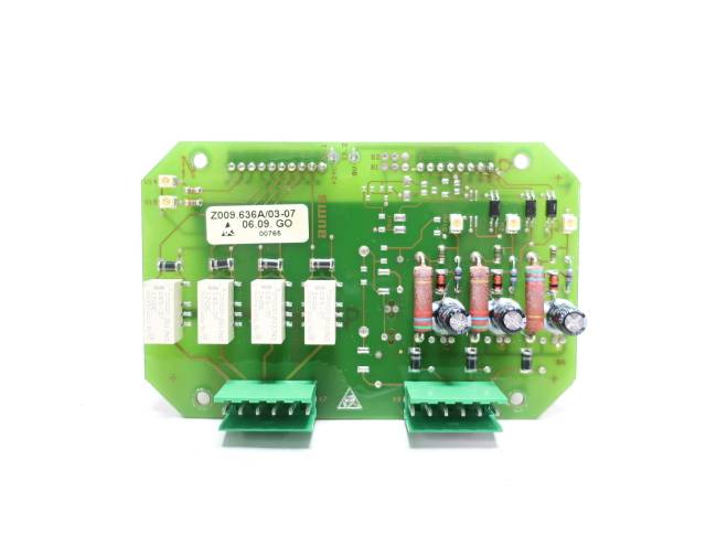 AUMA Z009.636A/03-07 INTERFACE PCB CIRCUIT BOARD R690645
