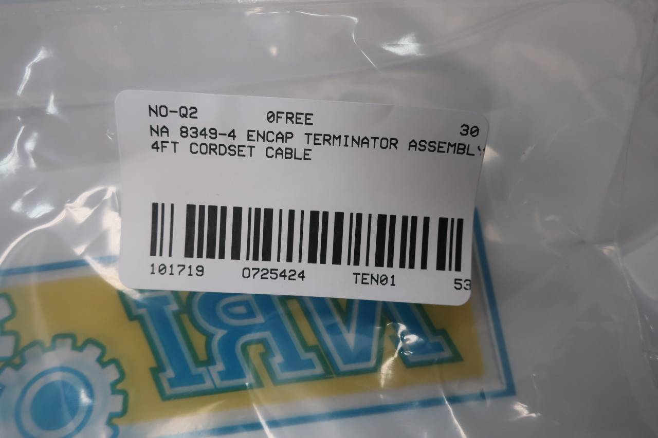 49 4 Encap Terminator Cable Assembly 4ft 49 4 Encap Terminator Cable Assembly 4ft