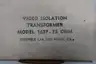 DEERFIELD 162P-75 VIDEO ISOLATION TRANSFORMER thumbnail 6