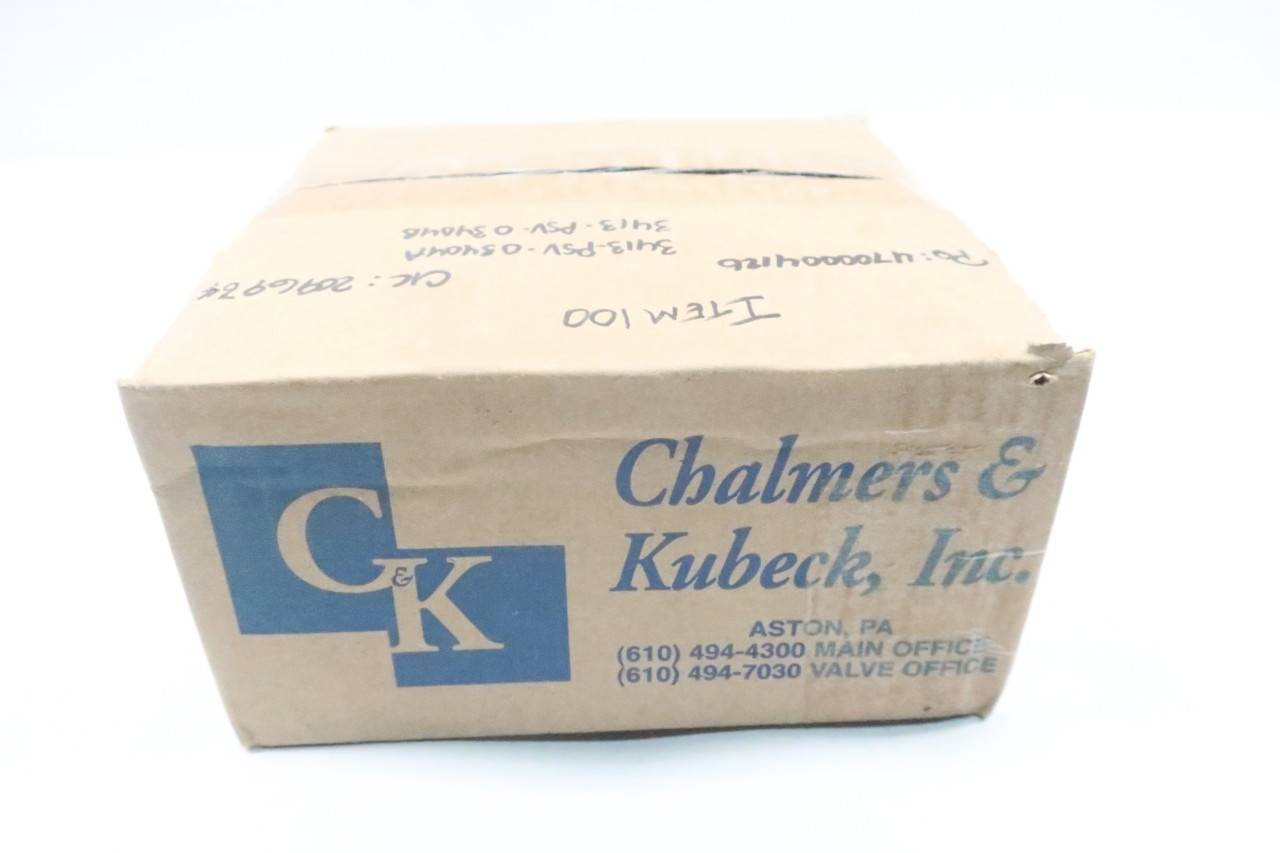 Chalmers & Kubeck 190530GC3CCMS31RFGS Valve Repair Kit 11/2in X 3in