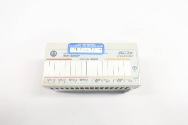 ALLEN BRADLEY 1794-IE4X0E2 FLEX I/O ANALOG MODULE SER B
