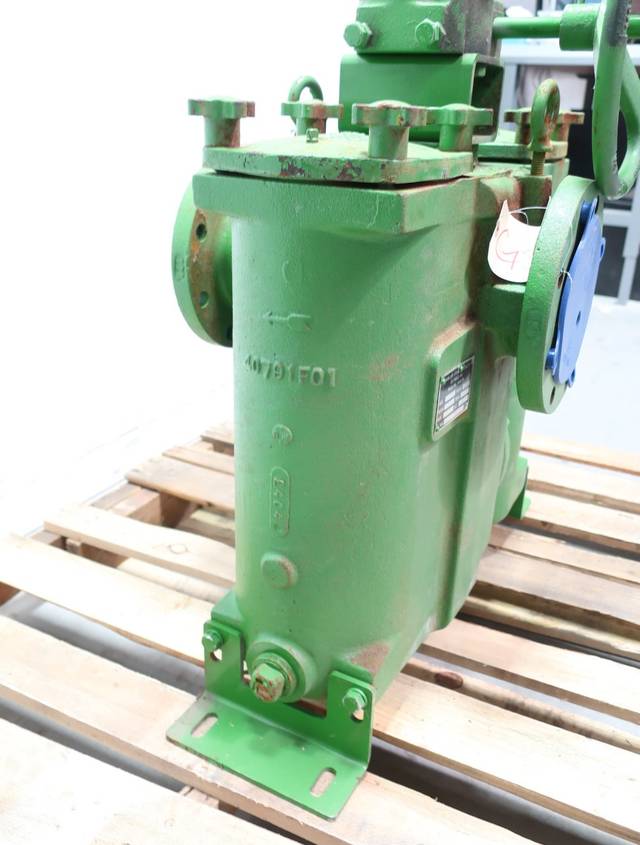 MUELLER 791FAH DUPLEX IRON FLANGED 4IN STRAINER