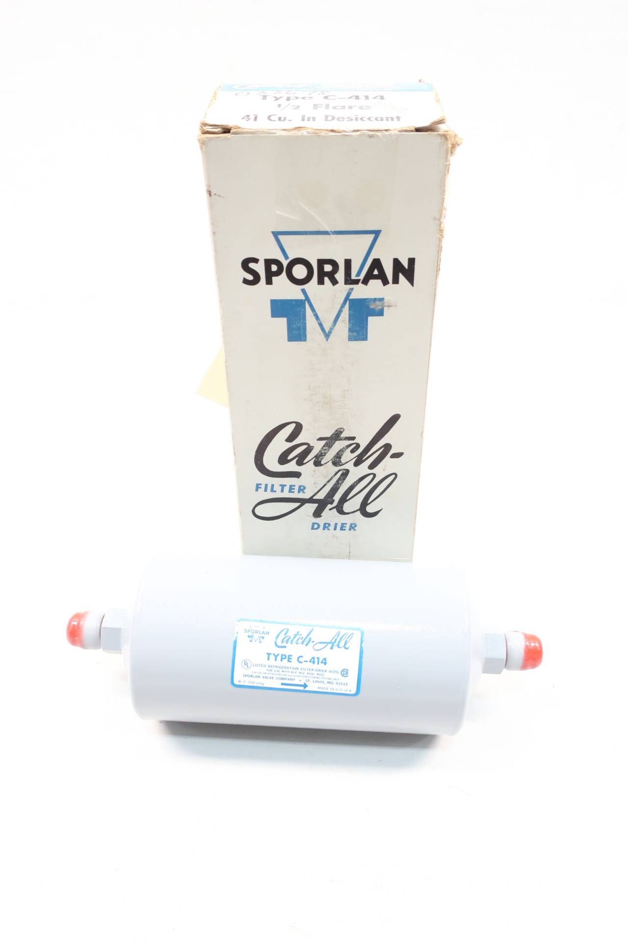 Sporlan C414 Catchall Filterdrier 1/2in