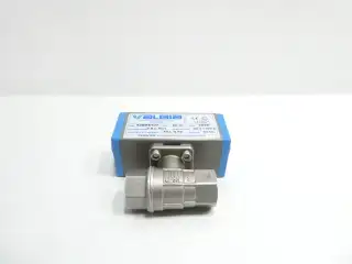 VALBIA 82DAET07 WOG PNEUMATIC STAINLESS THREADED VALVE 1/2IN NPT