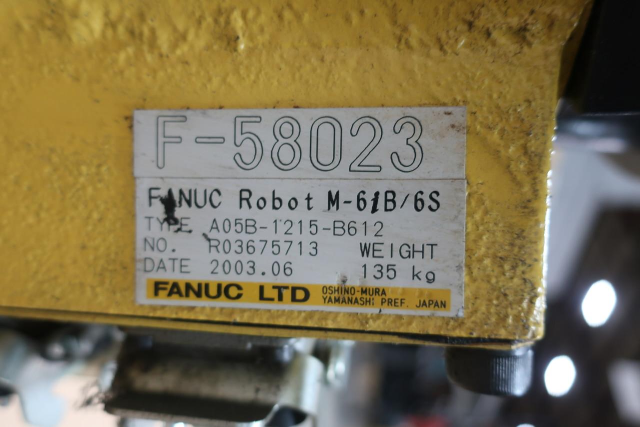 Fanuc R-J3IB A05B-1215-B612 A05B-2462-B150 M-6ib 6s Robot