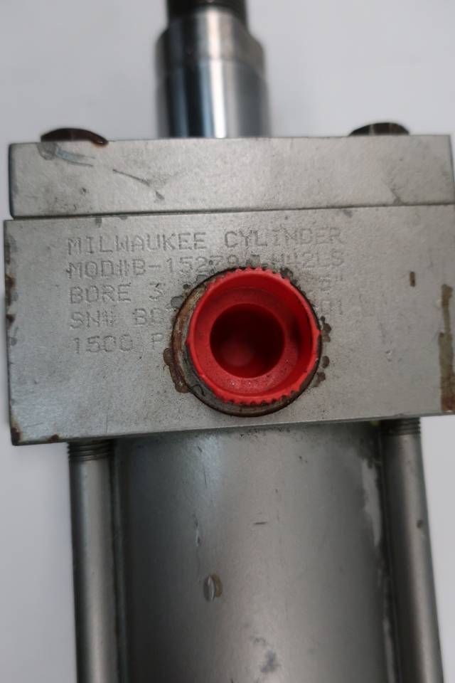 MILWAUKEE B152791H42LS DOUBLE ACTING HYDRAULIC CYLINDER 3IN 1500PSI