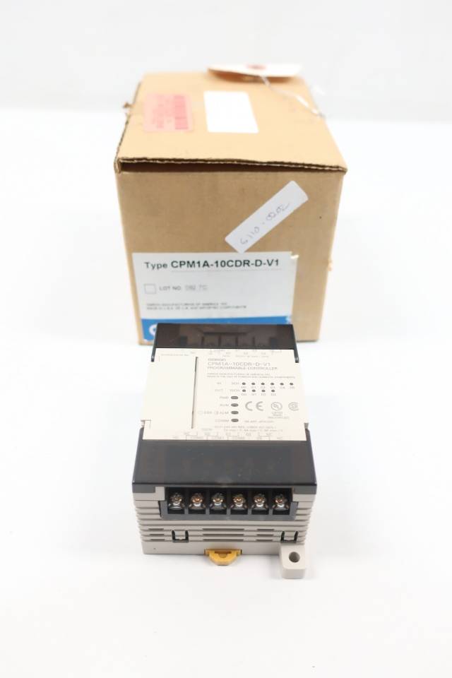 OMRON CPM1A-10CDR-D-V1 PROGRAMMABLE CONTROLLER MODULE