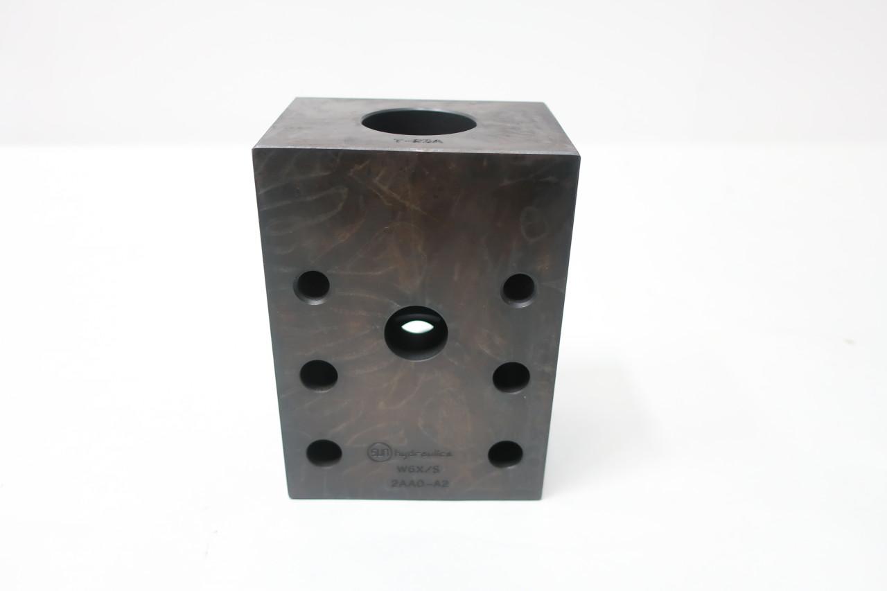 Collecteur De Soupape Hydraulique Sun Hydraulics W6X/S 2AA0-A2 - Neuf Sans Emballage Usine