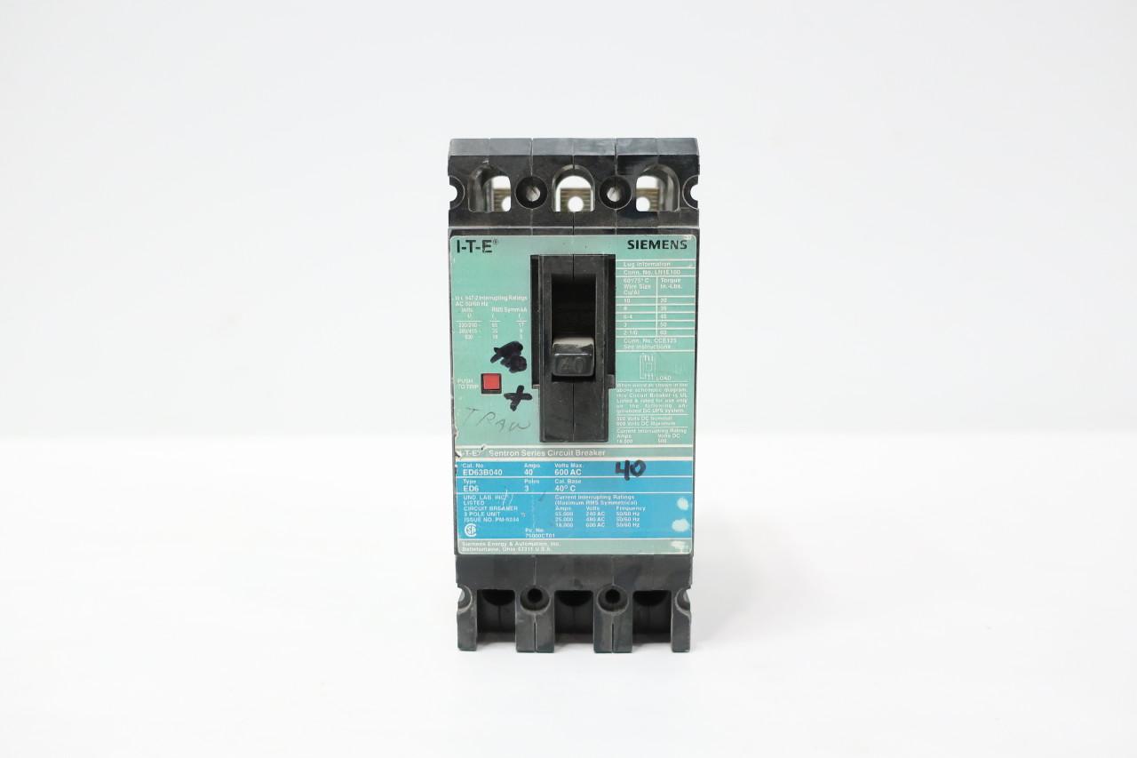ED63B040 Siemens, General Accessories