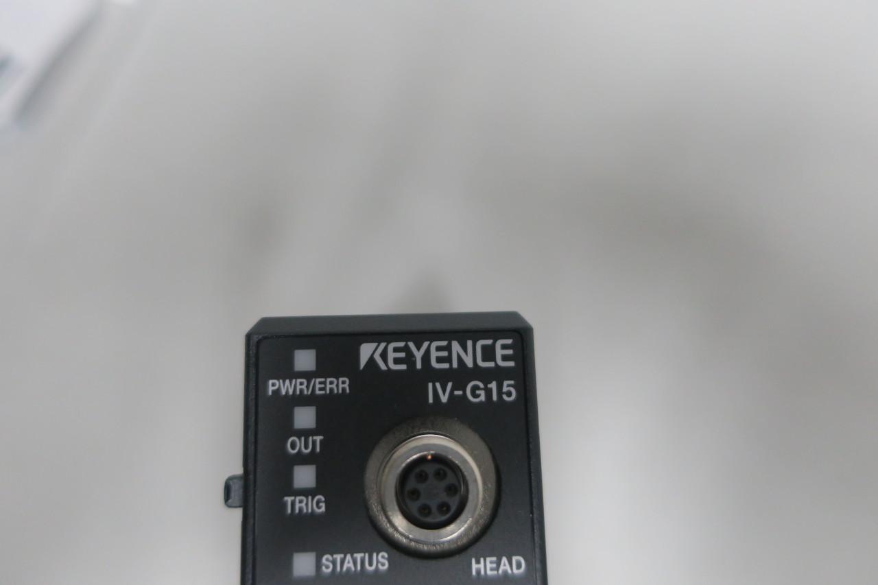 KEYENCE IV-G15 VISION AMPLIFIER 24V-DC OTHER SENSOR