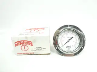 WINTERS P3S6044B PRESSURE GAUGE 4-1/2IN 0-2000PSI 1/2IN NPT