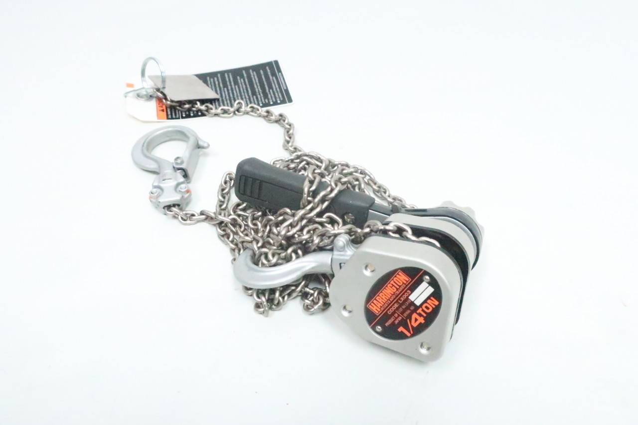 Harrington LX003 Manual Hoist 10ft 1/4ton