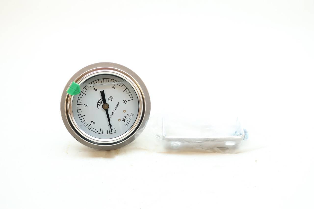 Ask OPGDTG1/460X10MPAB 21/2in 010mpa 1/4in Pressure Gauge