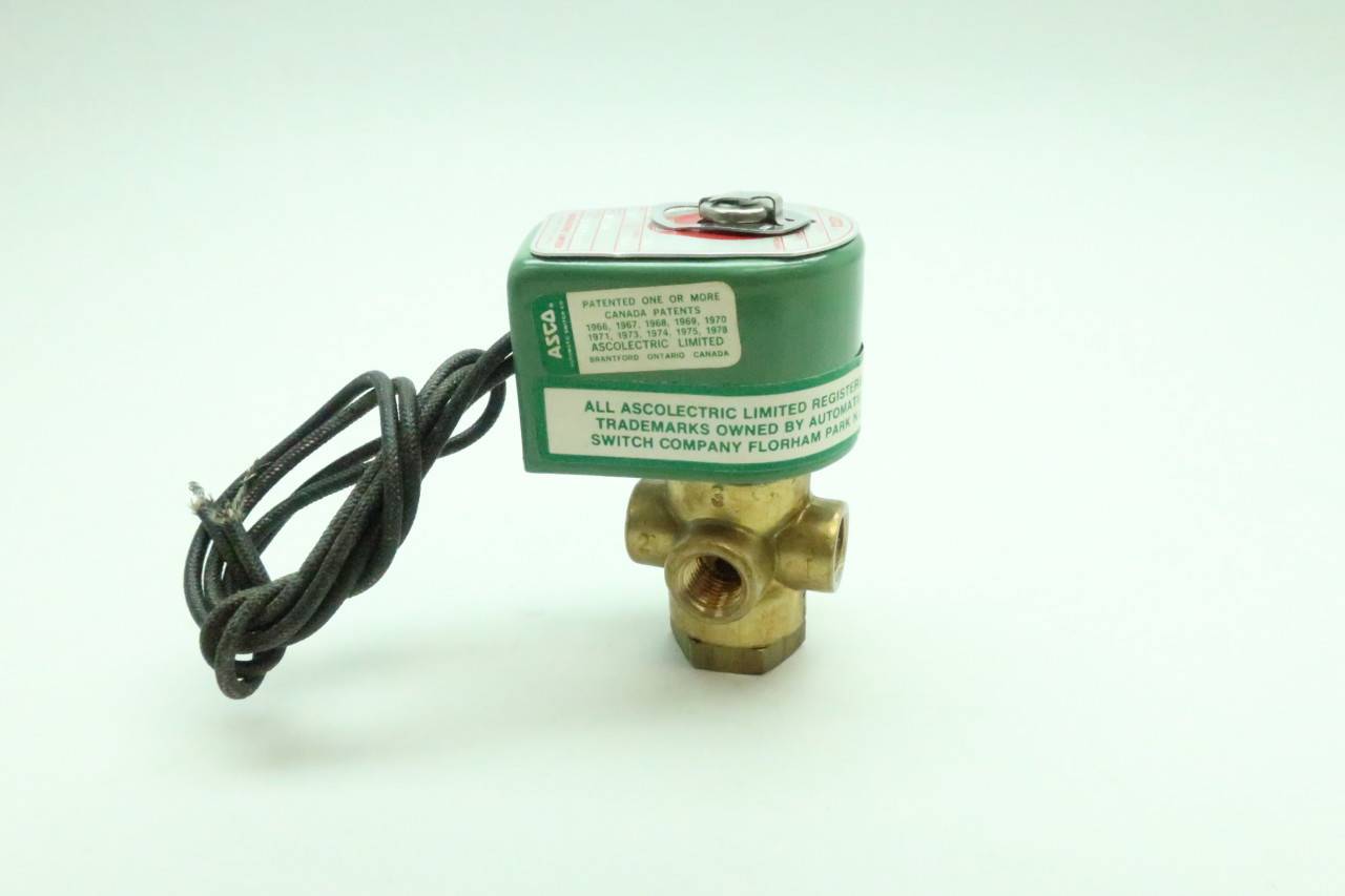 Details about   Asco HT8320A178 Solenoid Valve 120v-ac 1/4in Npt 