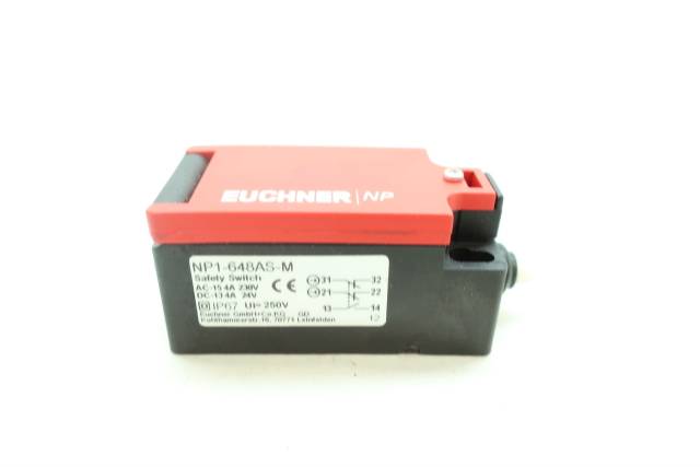 EUCHNER NP1-648AS-M SAFETY SWITCH 24V-DC