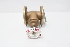 TOYO 205A MANUAL BRONZE FLANGED GATE VALVE 2-1/2IN 150