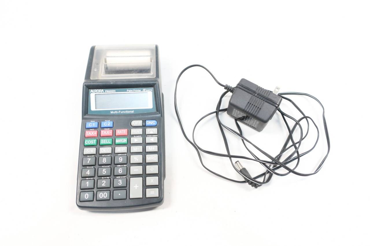 Aurora PR600M Electronic Printing Calculator