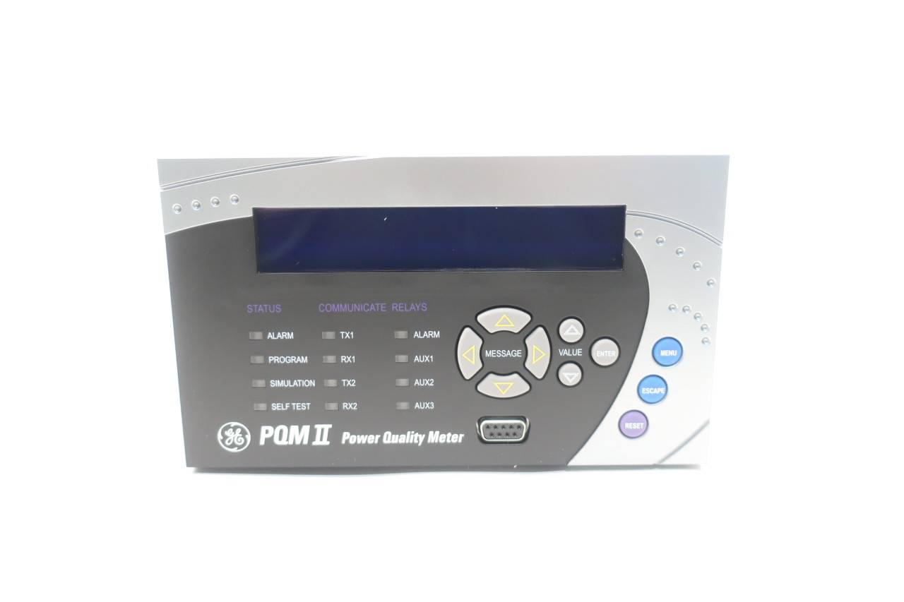 Ge PQMII-T20-C-A Pqm Ii Power Quality Meter 70-265v-ac 20va