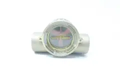 OMEGA FPR115 BRASS THREADED WHEEL FLOW INDICATOR 3/4IN