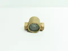 JOHN C ERNST 138P0.50 BRONZE THREADED PADDLEWHEEL FLOW INDICATOR 1/2IN