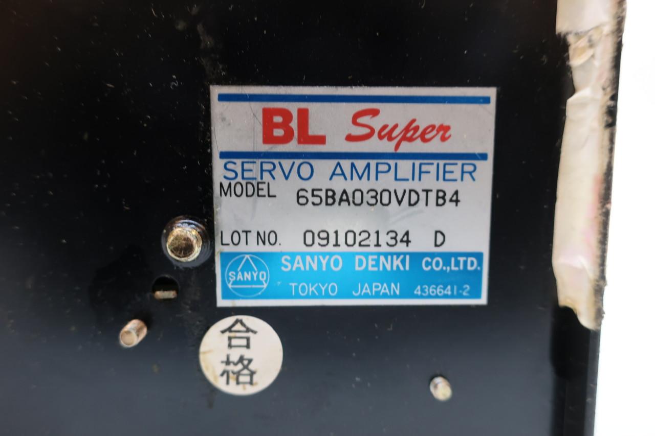 SANYO DENKI 65BA030DDK04 BL SUPER SERVO AMPLIFIER 220VAC 